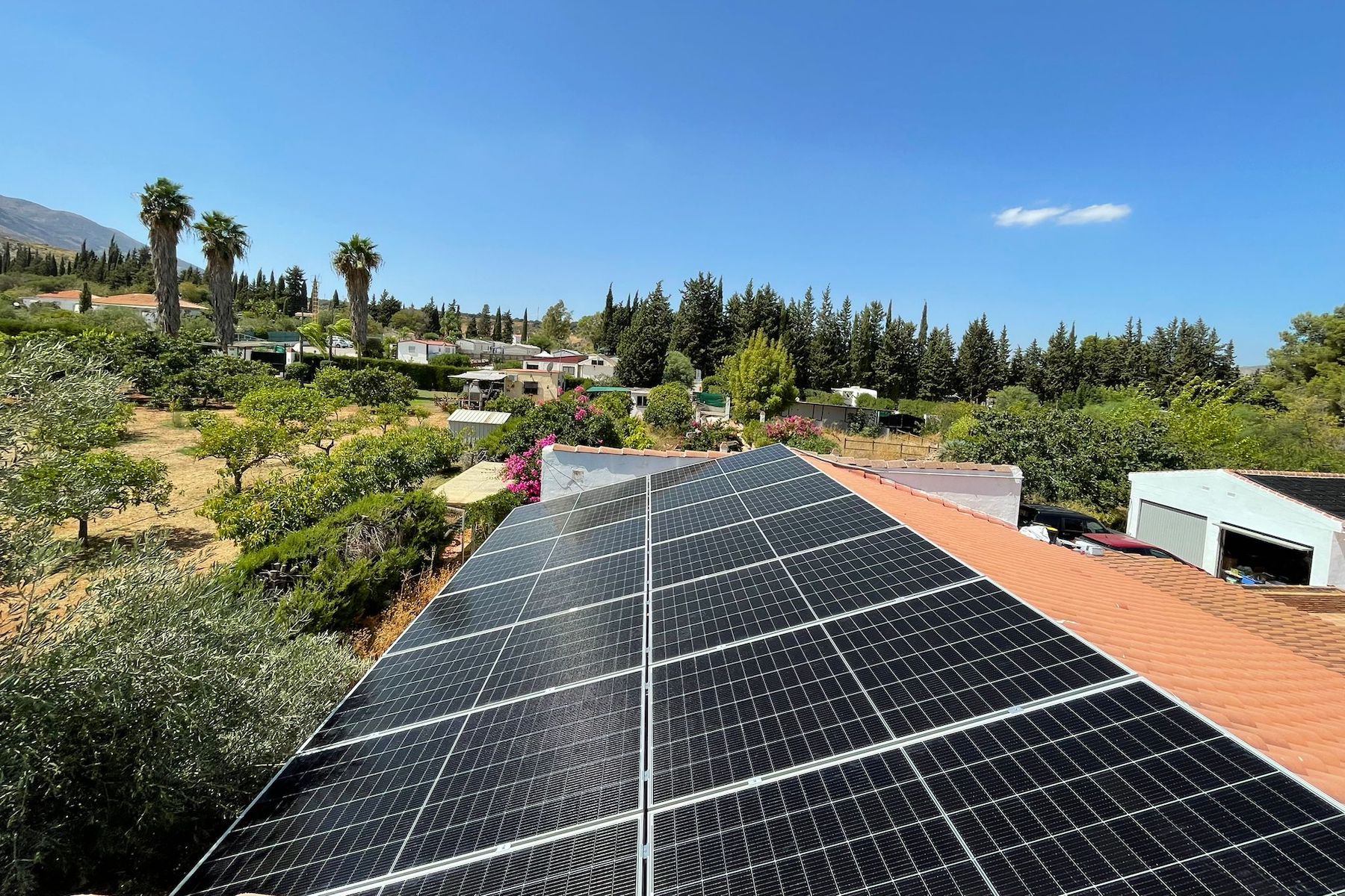 14 solar panel installation alhaurin del torre 3