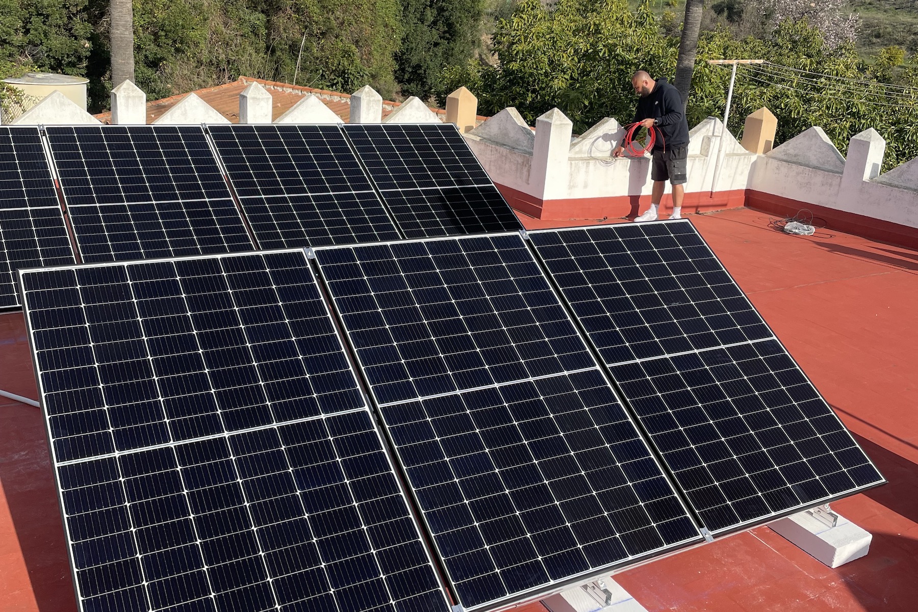7 solar panels in estepona 3